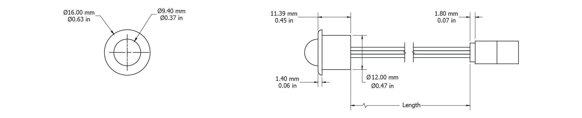 Drawing Image for Joinery Pir Sensor
