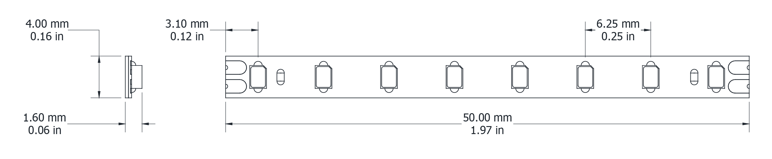 Drawing Image for Nano Flex 160 IP20