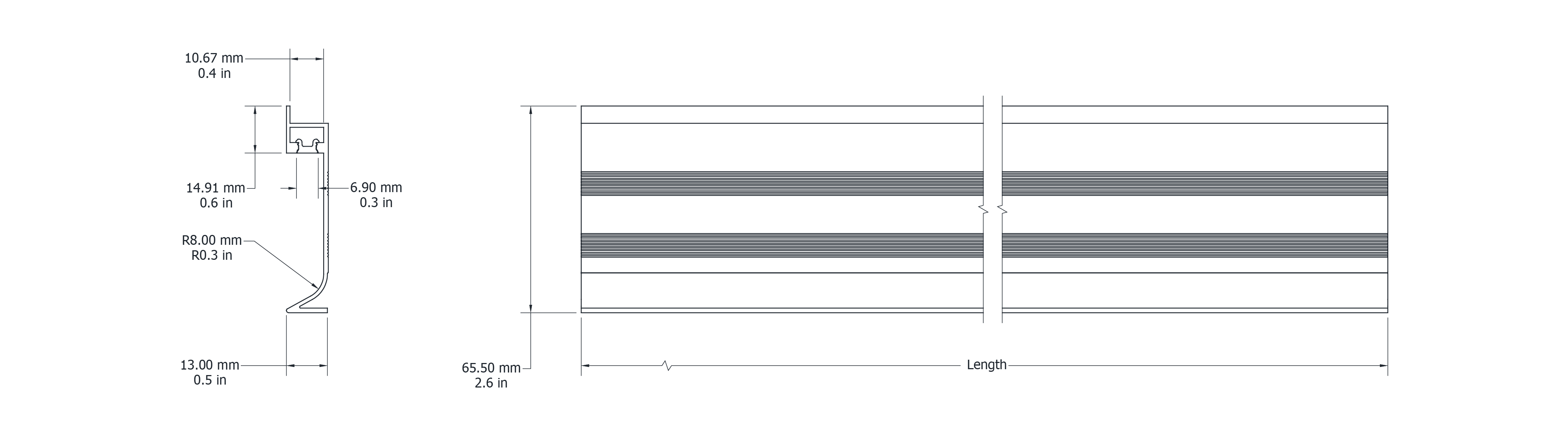 Drawing Image for Joinery Skirt Trim