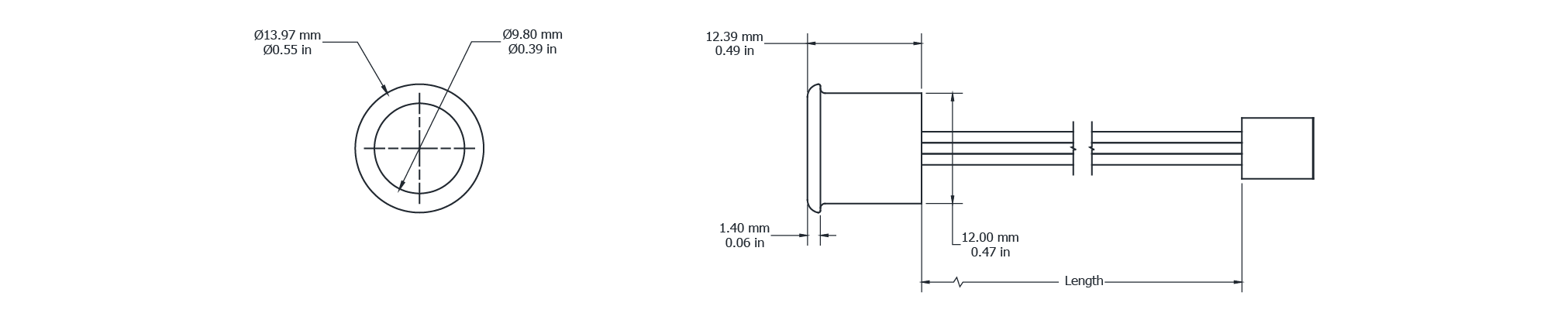 Drawing Image for Joinery Single Door Sensor