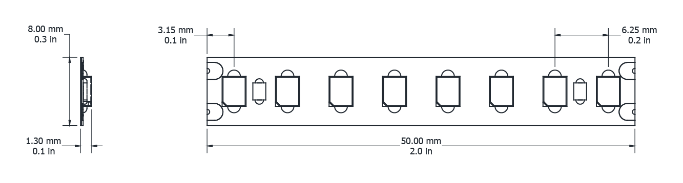 Drawing Image for Eco Flex 160 IP20