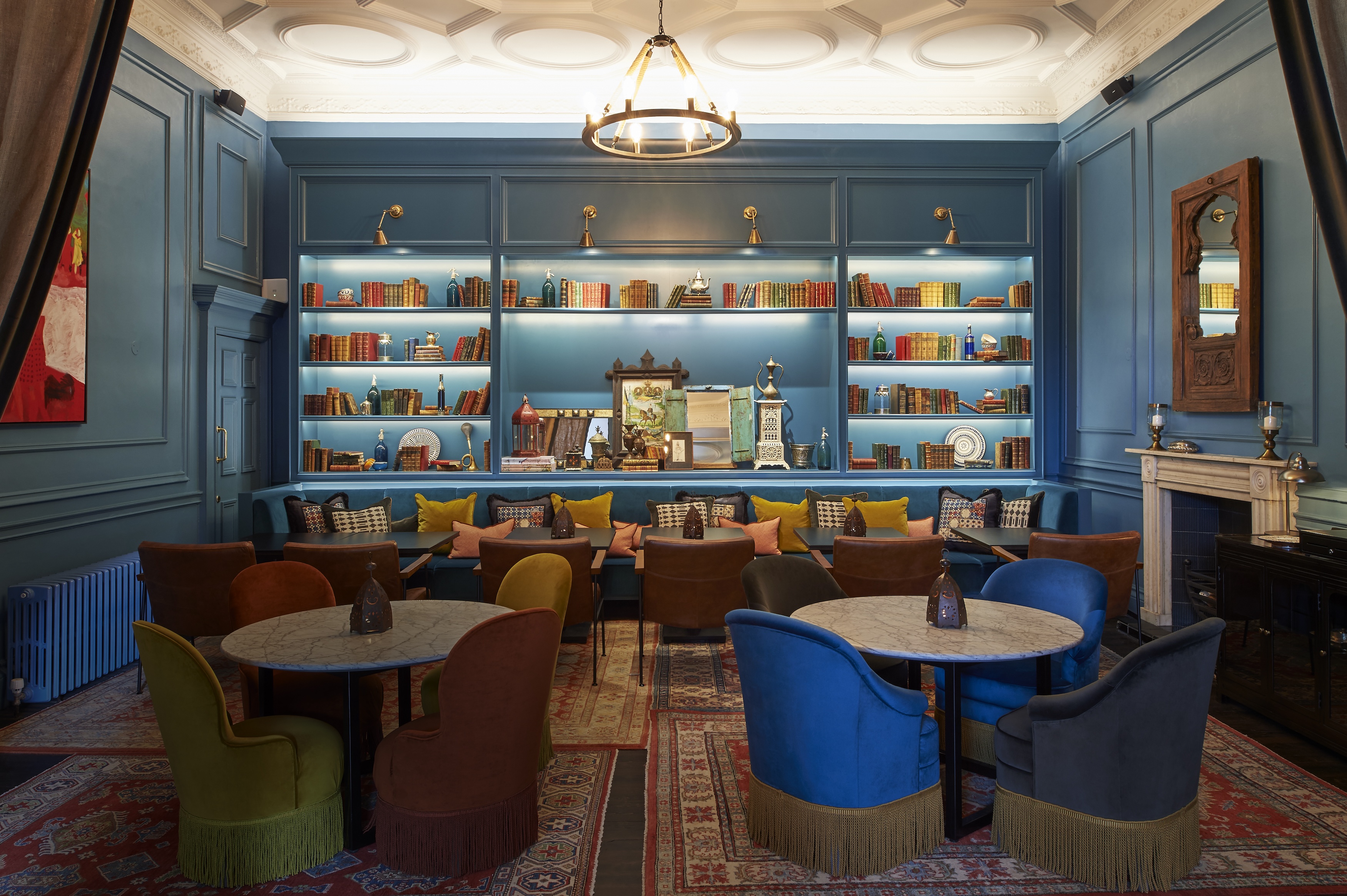 Kimpton Charlotte Square Hotel Edinburgh featuring bespoke hospitality LED lighting design