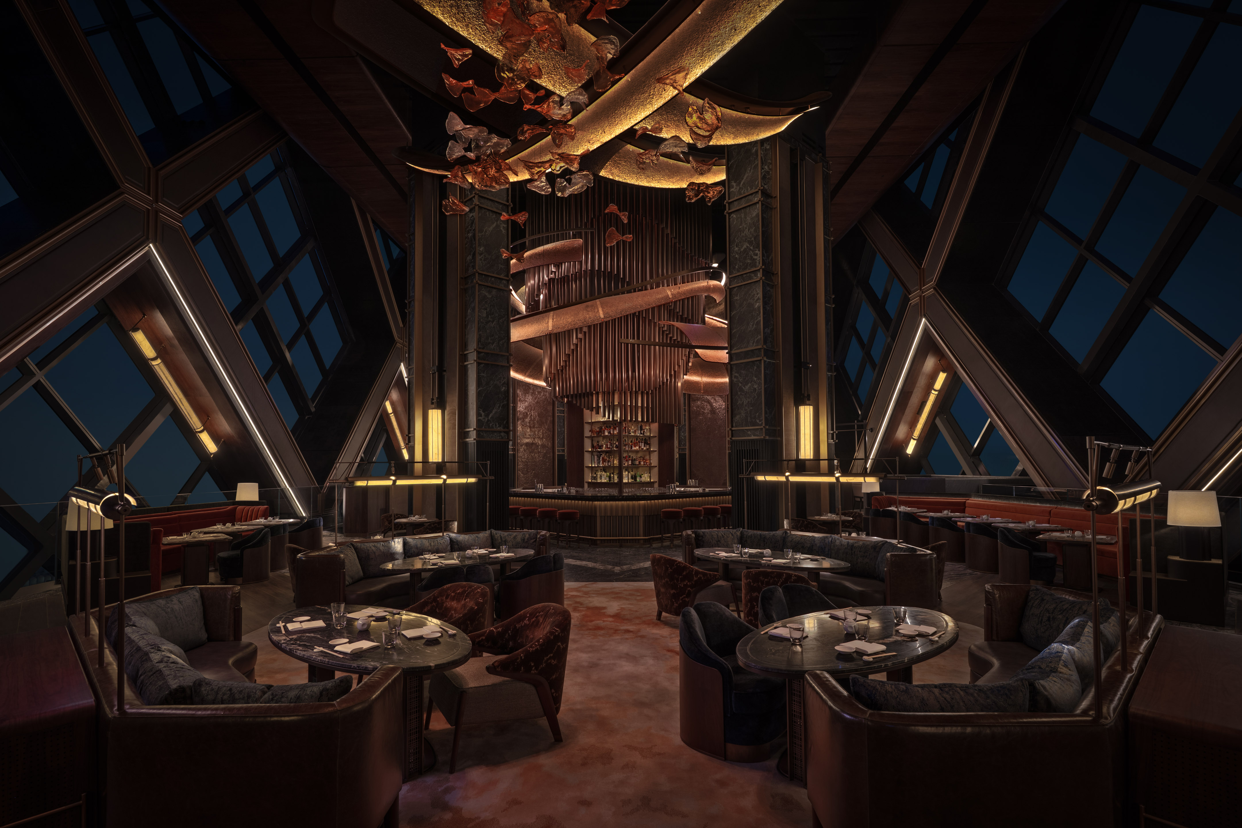 LEDFlex Group | Nobu-one-za’abeel architectural LED lighting project